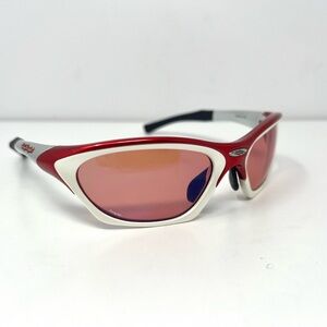 Rudy Project Horus White Red Frame Sunglasses Racing Red Lense SN05-12 58 19 133